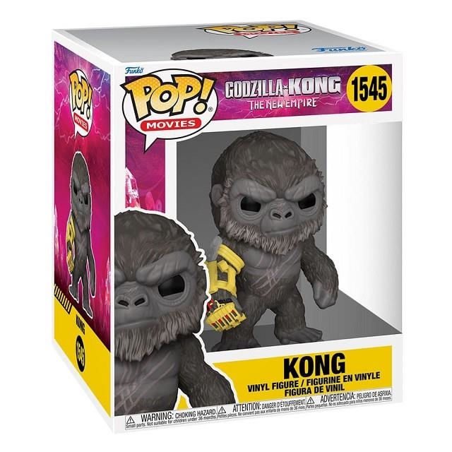 Godzilla vs Kong 2 Oversized POP! Vinyl Figura Godzilla 15 cm 1545 | 889698759311 | Tienda de Cómics, Manga, Magic y Pokémon en Torrejón de Ardoz