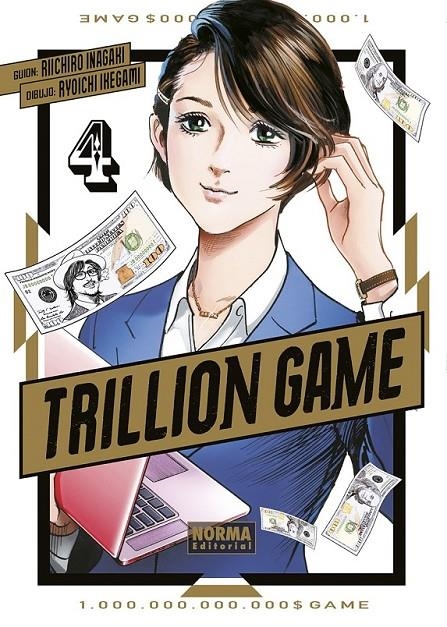 TRILLION GAME 04 | 9788467964288 | RIICHIRO INAGAKI - RYOICHI IKEGAMI | Tienda de Cómics, Manga, Magic y Pokémon en Torrejón de Ardoz