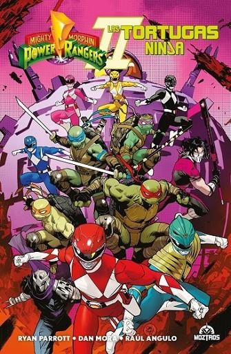 MMPR VS LAS TORTUGAS NINJA 02 | 9788419903679 | RYAN PARROT - DAN MORA - RAÚL ANGULO | Tienda de Cómics, Manga, Magic y Pokémon en Torrejón de Ardoz