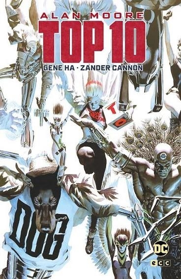 TOP 10 (GRANDES NOVELAS GR?FICAS DE DC) | 9788410134379 | ALAN MOORE - GENE HA - ZANDER CANNON | Tienda de Cómics, Manga, Magic y Pokémon en Torrejón de Ardoz