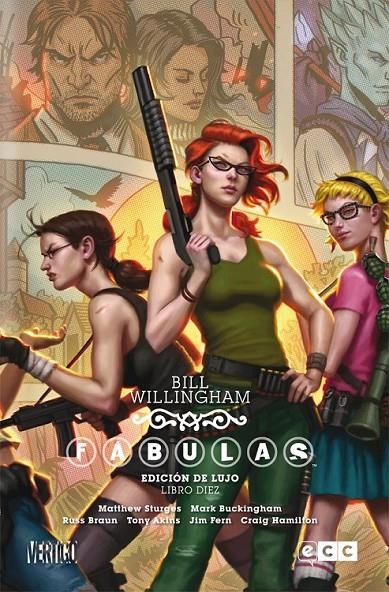 FABULAS: EDICION DE LUJO - LIBRO 10 DE 15 (SEGUNDA | 9788418569944 | BILL WILLINGHAM - JIM FERN - MARK BUCKINGHAM - MATTHEW STURGES - RUSS BRAUN - TONY AKINS | Tienda de Cómics, Manga, Magic y Pokémon en Torrejón de Ardoz