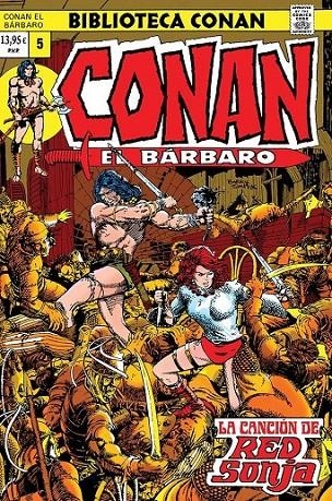 BIBLIOTECA CONAN. CONAN EL BARBARO 05 | 9788410511859 | ROY THOMAS - BARRY WINDSOR SMITH - JOHN BUSCEMA | Tienda de Cómics, Manga, Magic y Pokémon en Torrejón de Ardoz