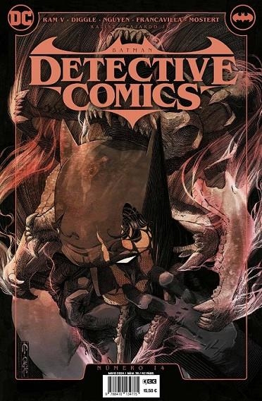 BATMAN: DETECTIVE COMICS N?M. 14/ 39 | 9788410134775 | AARON CAMPBELL - ANDY DIGGLE - DAN WATTERS - DUSTIN NGUYEN - FRANCESCO FRANCAVILLA - HAYDEN SHERMAN | Tienda de Cómics, Manga, Magic y Pokémon en Torrejón de Ardoz