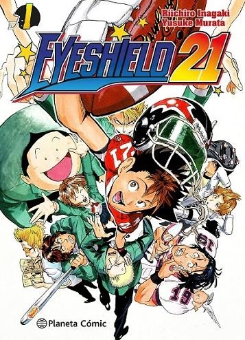 EYESHIELD 21 Nº 01 | 9788411611374 | RIICHIRO INAGAKI - YUSUKE MURATA | Tienda de Cómics, Manga, Magic y Pokémon en Torrejón de Ardoz