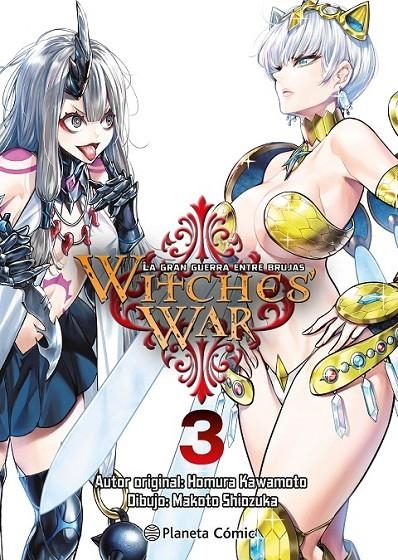 WITCHES WAR: LA GRAN GUERRA ENTRE BRUJAS Nº 03 | 9788411611909 | HOMURA KAWAMOTO - MAKOTO SHIOZUKA | Tienda de Cómics, Manga, Magic y Pokémon en Torrejón de Ardoz