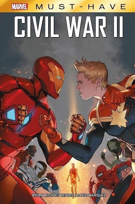 MARVEL MUST HAVE. CIVIL WAR 02 | 9788411508032 | ANDREA SORRENTINO - DAVID MARQUEZ - BRIAN MICHAEL BENDIS - OLIVIER COIPEL - SEAN IZAAKSE | Tienda de Cómics, Manga, Magic y Pokémon en Torrejón de Ardoz