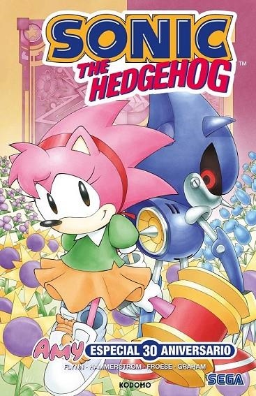 SONIC THE HEDGEHOG: AMY ESPECIAL 30 ANIVERSARIO | 9788410134867 | AARON HAMMERSTROM - IAN FLYNN | Tienda de Cómics, Manga, Magic y Pokémon en Torrejón de Ardoz