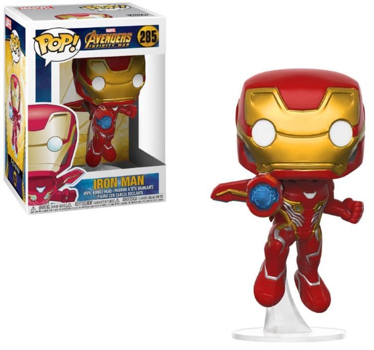 Avengers Infinity War Figura POP! Movies Vinyl Iron Man 9 cm  Funko 285 | 889698264631 | Tienda de Cómics, Manga, Magic y Pokémon en Torrejón de Ardoz