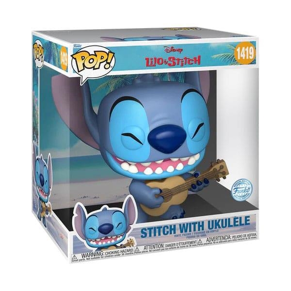 Lilo & Stitch Figura Super Sized Jumbo POP! Games Vinyl Stitch w/Uke 25 cm  Funko 1419 | 889698767866 | Tienda de Cómics, Manga, Magic y Pokémon en Torrejón de Ardoz