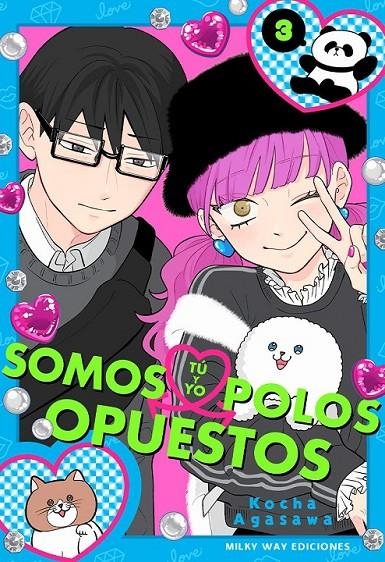 TU Y YO SOMOS POLOS OPUESTOS 3 | 9788410223400 | KOCHA AGASAWA | Tienda de Cómics, Manga, Magic y Pokémon en Torrejón de Ardoz