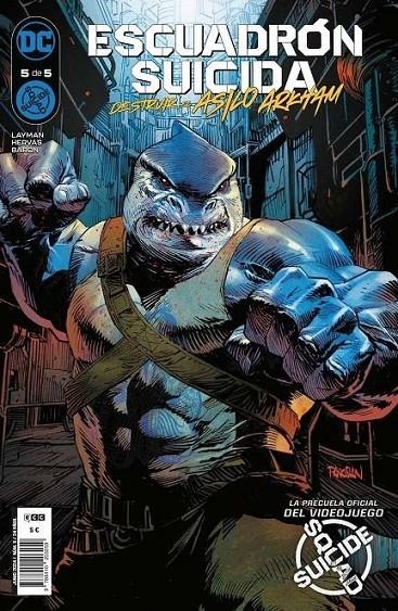 ESCUADRON SUICIDA: DESTRUIR EL ASILO ARKHAM N?M. 5 | 9788410203259 | JOHN LAYMAN - JESÚS HÉRVAS | Tienda de Cómics, Manga, Magic y Pokémon en Torrejón de Ardoz