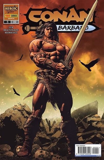 CONAN EL BARBARO 03 #19 | 977293856800600003 | JIM ZUB - ROBERTO DE LA TORRE | Tienda de Cómics, Manga, Magic y Pokémon en Torrejón de Ardoz