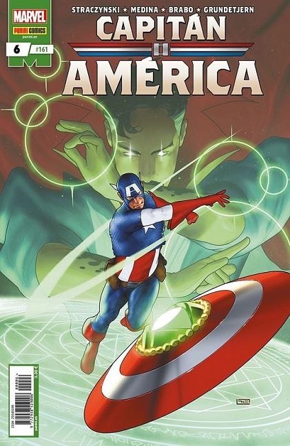 CAPITÁN AMERICA 06  #161 Etapa  J. MICHAEL STRACZYNSKI | 977293851900800006 | LAN MEDINA - J. MICHAEL STRACZYNSKI | Tienda de Cómics, Manga, Magic y Pokémon en Torrejón de Ardoz