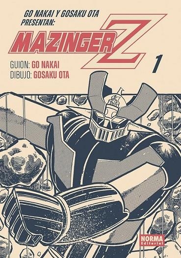 MAZINGER Z (OTA) 01 | 9788467968385 | GO NAGAI - GOSAKU OTA | Tienda de Cómics, Manga, Magic y Pokémon en Torrejón de Ardoz