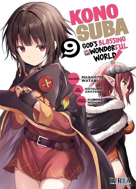 KONOSUBA 09 | 9788410350724 | MASAHITO WATARI - KURONE MISHIMA - NATSUME AKATSUKI | Tienda de Cómics, Manga, Magic y Pokémon en Torrejón de Ardoz