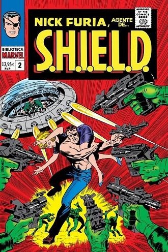 BIBLIOTECA MARVEL NICK FURIA, AGENTE DE S.H.I.E.L.D. # 02 DE 1966 A 1967 | 9788410513099 | JACK KIRBY - STAN LEE - JIM STERANKO - JOHN BUSCEMA - DENNY O'NEIL - DON HECK | Tienda de Cómics, Manga, Magic y Pokémon en Torrejón de Ardoz