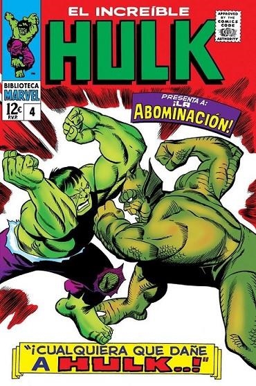 BIBLIOTECA MARVEL EL INCREÍBLE HULK # 04 DE 1966 A 1967 | 9788410513112 | STAN LEE - JACK KIRBY | Tienda de Cómics, Manga, Magic y Pokémon en Torrejón de Ardoz