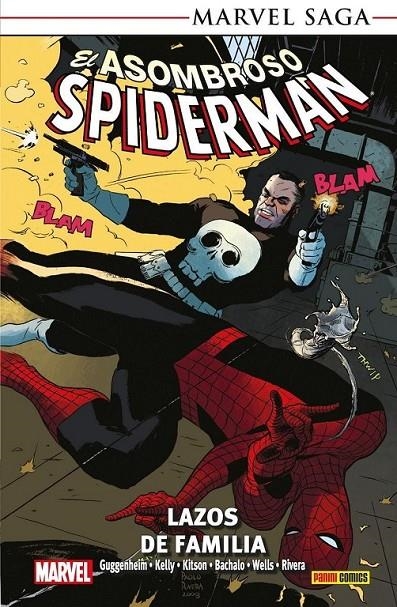 MARVEL SAGA TPB. EL ASOMBROSO SPIDERMAN 18 LAZOS DE FAMILIA | 9788410512962 | ZEB WELLS - PAOLO RIVERA - BARRY KITSON - MARC GUGGENHEIM - JOE KELLY - CHRIS BACHALO | Tienda de Cómics, Manga, Magic y Pokémon en Torrejón de Ardoz