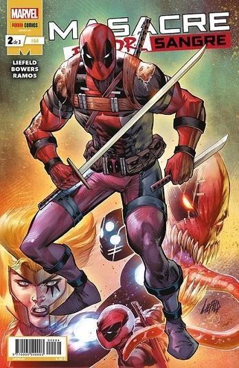 MASACRE: PEOR SANGRE 2 DE 3 | 977000550000300064 | ROB LIEFELD - CHAD BOWERS | Tienda de Cómics, Manga, Magic y Pokémon en Torrejón de Ardoz