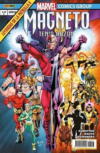 LEYENDAS DE LA PATRULLA-X: MAGNETO TENIA RAZON 17 | 977000562000800017 | TODD NAUCK - J. M. DEMATTEIS | Tienda de Cómics, Manga, Magic y Pokémon en Torrejón de Ardoz