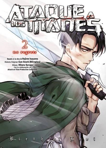 ATAQUE A LOS TITANES:02 NO REGRETS (COLOR) | 9788467935677 | GUN SNARK - HIKARU SURUGA - HAJIME ISAYAMA | Tienda de Cómics, Manga, Magic y Pokémon en Torrejón de Ardoz