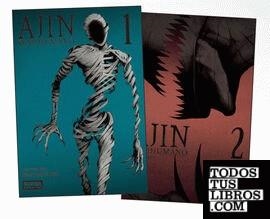 PACK DE INICIACION AJIN (SEMIHUMANO) 01+2 | 9788467924923 | TSUINA MIURA - GAMON SAKURAI | Tienda de Cómics, Manga, Magic y Pokémon en Torrejón de Ardoz