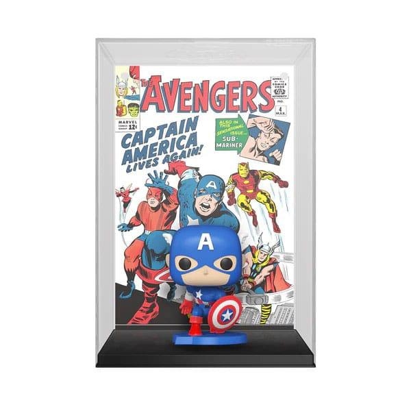 Marvel Funko POP! Comic Cover Vinyl Figura Avengers #4 (1963) 9 cm 27 | 889698724999 | Tienda de Cómics, Manga, Magic y Pokémon en Torrejón de Ardoz