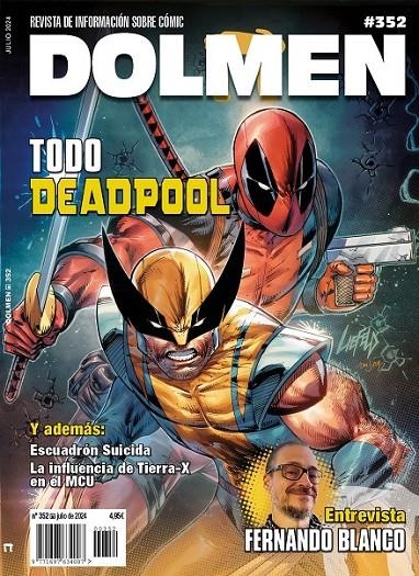 DOLMEN 352 ESPECIAL TODO DEADPOOL | 977169763400700352 | varios artistas | Tienda de Cómics, Manga, Magic y Pokémon en Torrejón de Ardoz