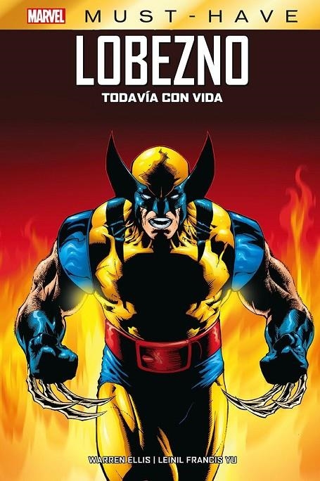 MARVEL MUST HAVE. LOBEZNO: TODAVIA CON VIDA | 9788411509275 | LEINIL FRANCIS YU - WARREN ELLIS | Tienda de Cómics, Manga, Magic y Pokémon en Torrejón de Ardoz