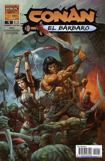 CONAN EL BARBARO 04 #20 | 977293856800600004 | JIM ZUB - DOUG BRAITHWAITE | Tienda de Cómics, Manga, Magic y Pokémon en Torrejón de Ardoz