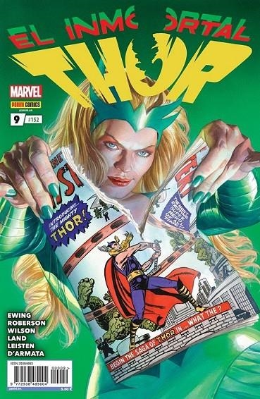 EL INMORTAL THOR 09 #152 | 977293848900400009 | GREG LAND, IBRAIM ROBERSON - AL EWING | Tienda de Cómics, Manga, Magic y Pokémon en Torrejón de Ardoz