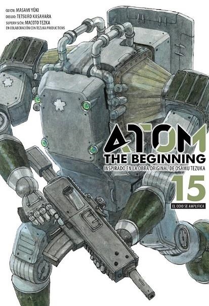 ATOM THE BEGINNING 15 | 9788410223592 | MASAMI YUKI - TETSURO KASAHARA | Tienda de Cómics, Manga, Magic y Pokémon en Torrejón de Ardoz