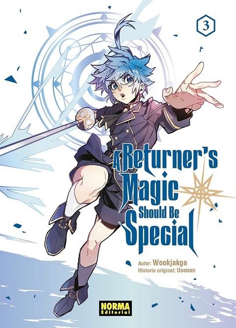 A RETURNER'S MAGIC SHOULD BE SPECIAL 03 | 9788467964134 | WOOKJAKGA - USONAN | Tienda de Cómics, Manga, Magic y Pokémon en Torrejón de Ardoz