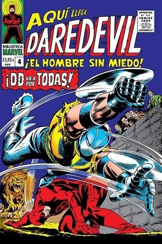 BIBLIOTECA MARVEL DAREDEVIL # 04 DE 1966 A 1967 | 9788410513754 | JOHN ROMITA SR - GENE COLAN - STAN LEE | Tienda de Cómics, Manga, Magic y Pokémon en Torrejón de Ardoz