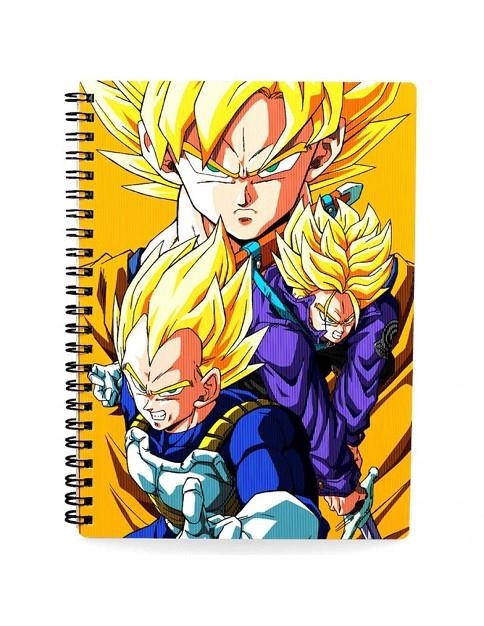 CUADERNO EFECTO 3D 30X21CM SAIYANS DRAGON BALL Z | 8435450262425 | Tienda de Cómics, Manga, Magic y Pokémon en Torrejón de Ardoz