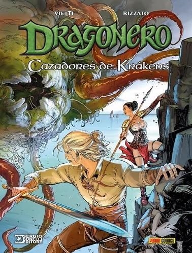 DRAGONERO 08. CAZADORES DE KRAKENS | 9788413349190 | STEFANO VIETTI - LUCA BARBIERI | Tienda de Cómics, Manga, Magic y Pokémon en Torrejón de Ardoz