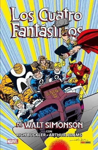 LOS 4 FANTÁSTICOS DE WALT SIMONSON | 9788418814761 | WALTER SIMONSON - RICH BUCKLER - ARTHUR ADAMS | Tienda de Cómics, Manga, Magic y Pokémon en Torrejón de Ardoz