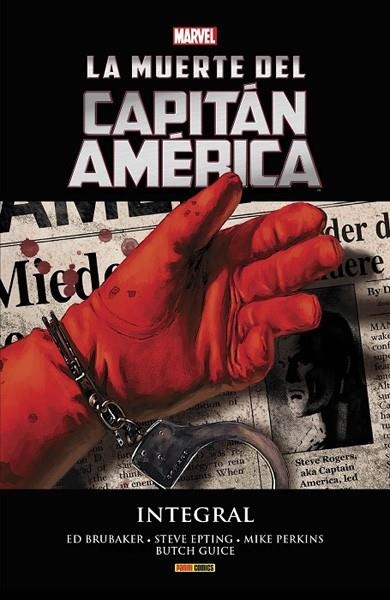 LA MUERTE DEL CAPITAN AMERICA. (MARVEL INTEGRAL) | 9788411015264 | ED BRUBAKER - STEVE EPTING - BUTCH GUICE - ROBERTO DE LA TORRE SACASA - VARIOS AUTORES | Tienda de Cómics, Manga, Magic y Pokémon en Torrejón de Ardoz