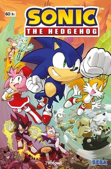 SONIC THE HEDGEHOG NUM. 60 | 9788410330238 | ADAM BRYCE THOMAS - EVAN STANLEY | Tienda de Cómics, Manga, Magic y Pokémon en Torrejón de Ardoz