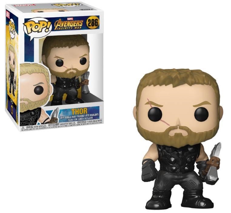 Avengers Infinity War Figura Funko POP! Movies Vinyl Thor 9 cm 286 | 889698264648 | Tienda de Cómics, Manga, Magic y Pokémon en Torrejón de Ardoz