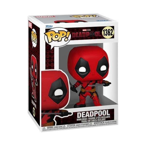 Deadpool & Wolverine Figura Funko POP! Marvel Vinyl Deadpool 9 cm 1362 | 889698797665 | Tienda de Cómics, Manga, Magic y Pokémon en Torrejón de Ardoz