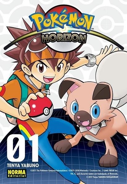 POKEMON HORIZON 01 (NUEVO PVP) | 9788467968910 | TENYA YABUNO | Tienda de Cómics, Manga, Magic y Pokémon en Torrejón de Ardoz