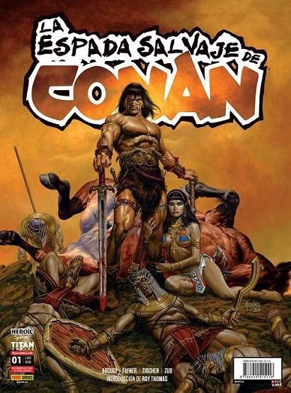 LA ESPADA SALVAJE DE CONAN 01 (RUSTICA) | 9788410515116 | MAX VON FAFNER - JIM ZUB - PATRICK ZIRCHER - JOHN ARCUDI | Tienda de Cómics, Manga, Magic y Pokémon en Torrejón de Ardoz