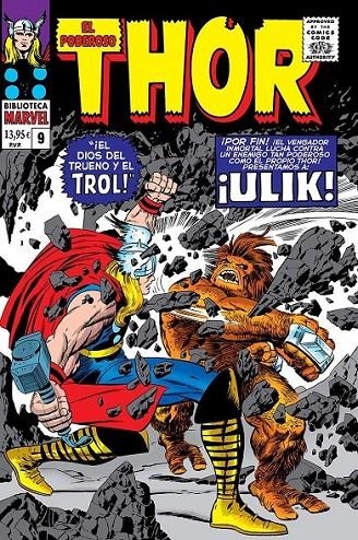 BIBLIOTECA MARVEL EL PODEROSO THOR # 09 DE 1967 | 9788410514508 | STAN LEE - JACK KIRBY | Tienda de Cómics, Manga, Magic y Pokémon en Torrejón de Ardoz