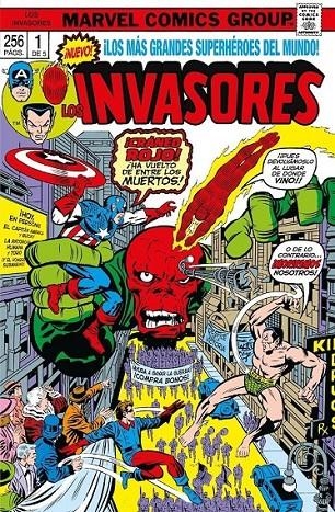 TPB LOS INVASORES 1 DE 5 (MARVEL LIMITED EDITION) | 9788418814723 | ROY THOMAS - RICH BUCKLER - FRANK ROBBINS - DON HECK - DICK AYERS | Tienda de Cómics, Manga, Magic y Pokémon en Torrejón de Ardoz