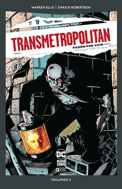 DC POCKET TRANSMETROPOLITAN VOL. 2 DE 10: PASION POR VIVIR ( | 9788410330535 | DARICK ROBERTSON - WARREN ELLIS | Tienda de Cómics, Manga, Magic y Pokémon en Torrejón de Ardoz