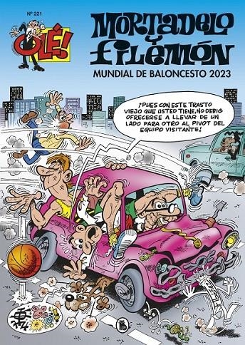 OLE MORTADELO 221. MUNDIAL DE BALONCESTO 2023 | 9788402429773 | FRANCISCO IBÁÑEZ | Tienda de Cómics, Manga, Magic y Pokémon en Torrejón de Ardoz