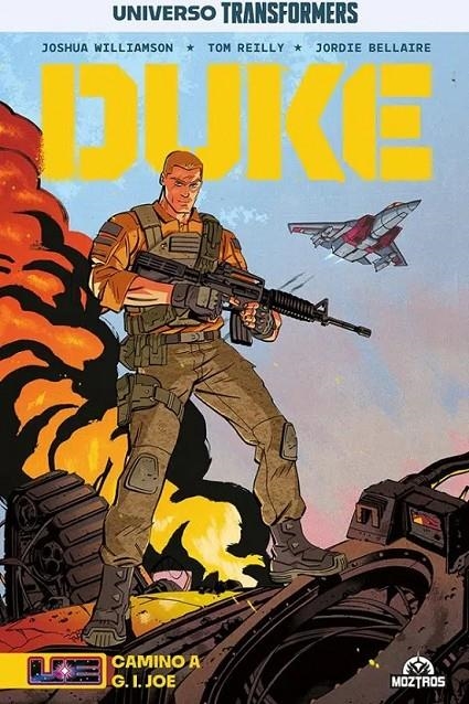 DUKE - CAMINO A G.I.JOE | 9788410463042 | TOM REILLY - JORDIE BELLAIRE - JOSHUA WILLIAMSON | Tienda de Cómics, Manga, Magic y Pokémon en Torrejón de Ardoz