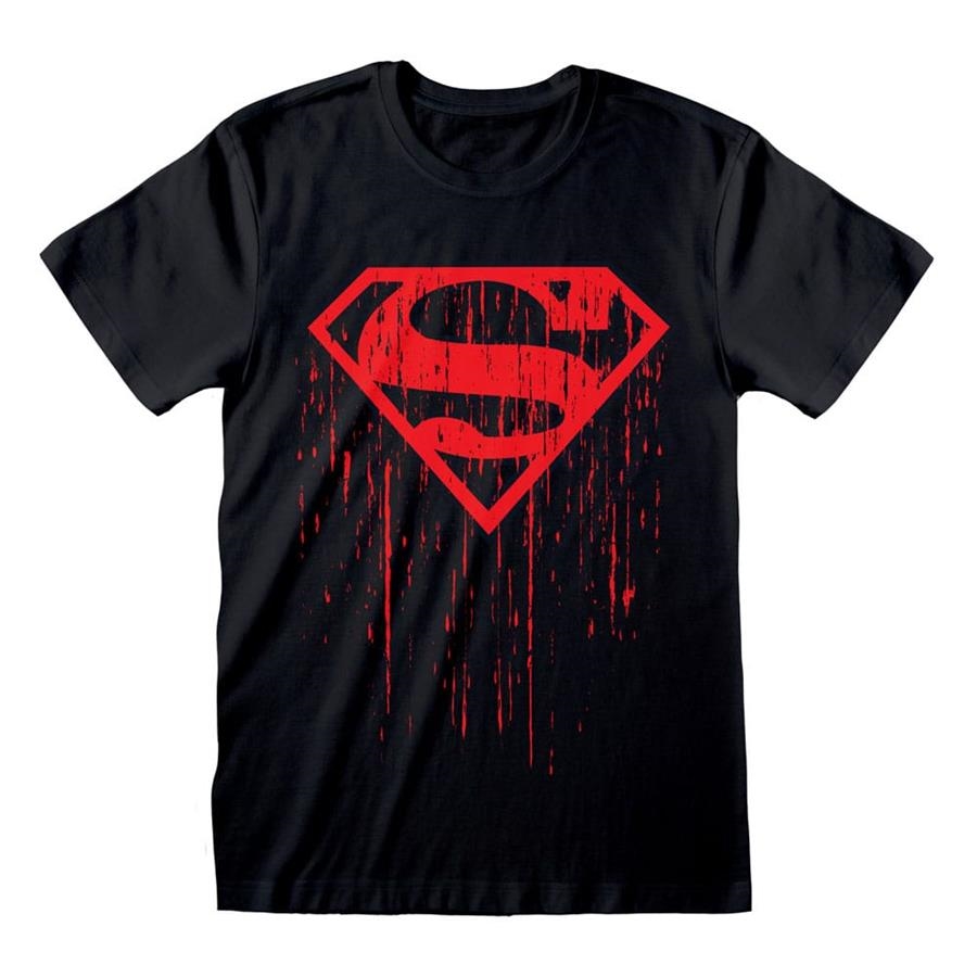 Superman Camiseta Dripping Symbol  talla XL | 5056688587444 | Tienda de Cómics, Manga, Magic y Pokémon en Torrejón de Ardoz