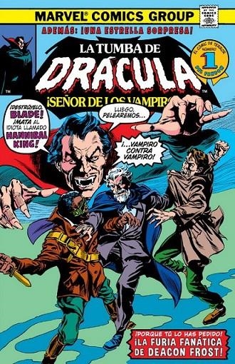 BIBLIOTECA DRACULA. LA TUMBA DE DRACULA 07 ¡RITO D | 9788413347769 | MARV WOLFMAN - GENE COLAN | Tienda de Cómics, Manga, Magic y Pokémon en Torrejón de Ardoz